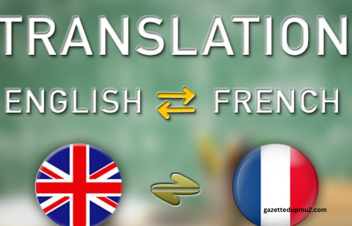 Translate English To French