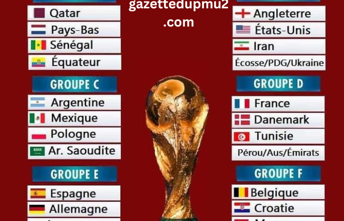 Programme DE LA Coupe Du Monde 2022