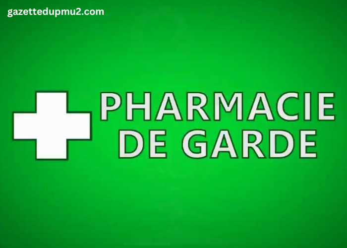 Pharmacie DE Garde Du Jour